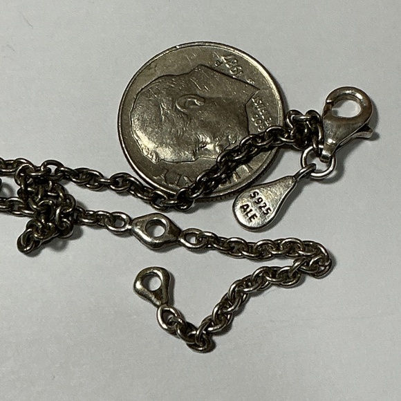 PANDORA Heavier Sterling Silver Necklace. 16 or 18 inches long - Picture 7 of 7